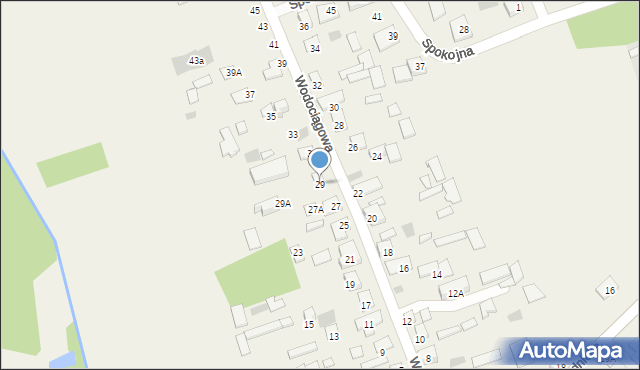 Klepacze, Wodociągowa, 29, mapa Klepacze