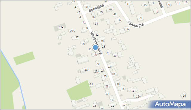Klepacze, Wodociągowa, 31, mapa Klepacze