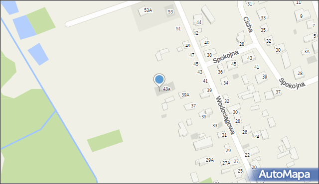 Klepacze, Wodociągowa, 43b, mapa Klepacze