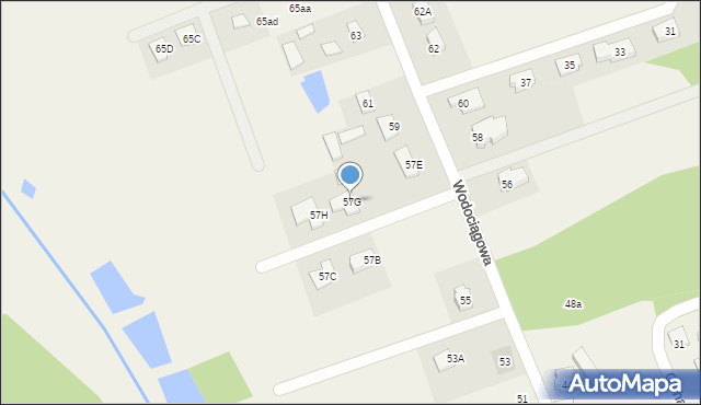 Klepacze, Wodociągowa, 57G, mapa Klepacze