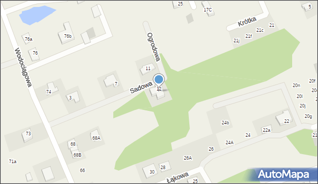 Klepacze, Wodociągowa, 70E, mapa Klepacze