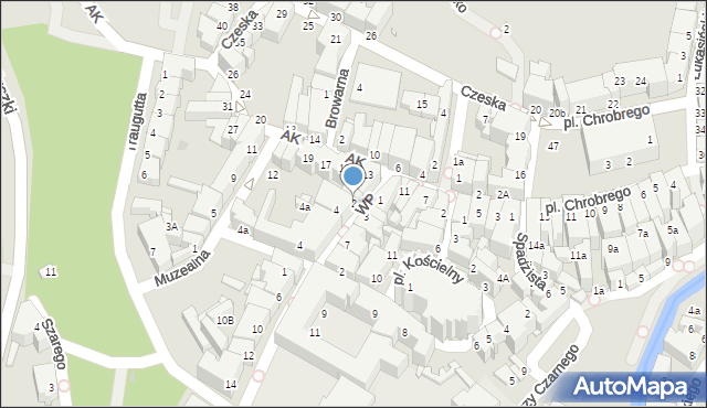 Kłodzko, Wojska Polskiego, 2, mapa Kłodzka