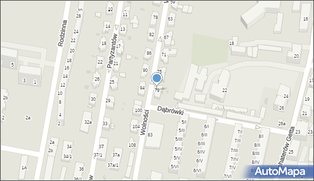 Kłodzko, Wolności, 79, mapa Kłodzka