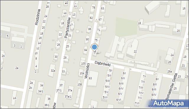 Kłodzko, Wolności, 81, mapa Kłodzka