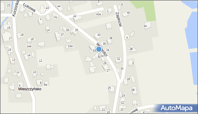 Kobiernice, Wolności, 31, mapa Kobiernice