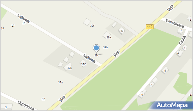Kobyla Góra, Wojska Polskiego, 39c, mapa Kobyla Góra