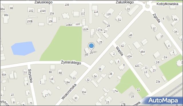 Kobyłka, Wołomińska, 23, mapa Kobyłka