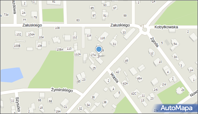 Kobyłka, Wołomińska, 27, mapa Kobyłka