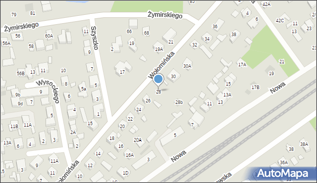 Kobyłka, Wołomińska, 28, mapa Kobyłka