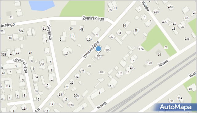 Kobyłka, Wołomińska, 30, mapa Kobyłka