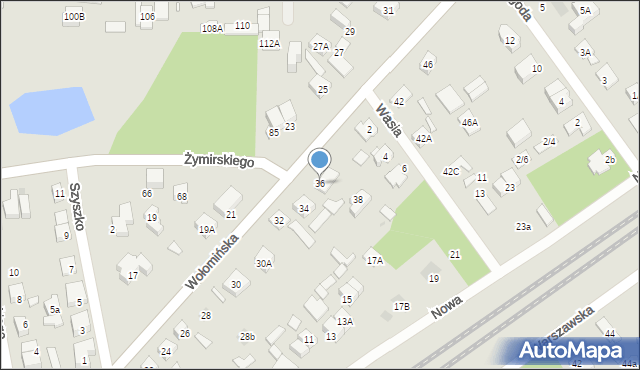 Kobyłka, Wołomińska, 36, mapa Kobyłka