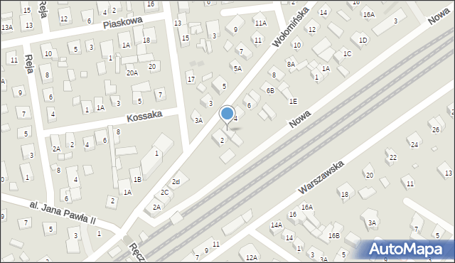 Kobyłka, Wołomińska, 4A, mapa Kobyłka