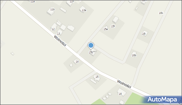 Kołczewo, Wolności, 15c, mapa Kołczewo