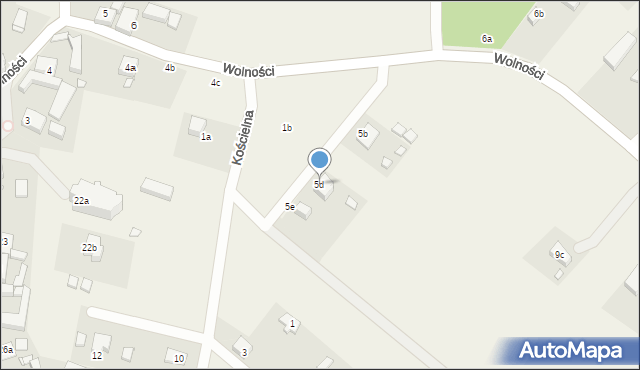 Kołczewo, Wolności, 5d, mapa Kołczewo