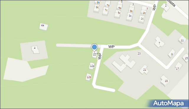 Koleczkowo, Wojska Polskiego, 12, mapa Koleczkowo