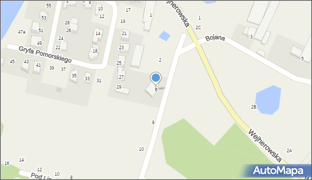 Koleczkowo, Wojska Polskiego, 6, mapa Koleczkowo