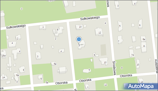 Konstancin-Jeziorna, Wojewódzka, 3, mapa Konstancin-Jeziorna