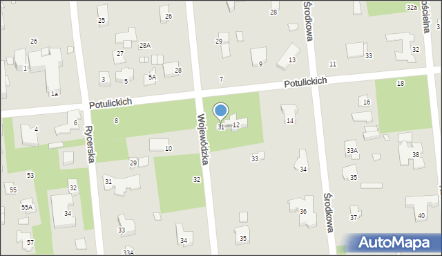 Konstancin-Jeziorna, Wojewódzka, 31, mapa Konstancin-Jeziorna