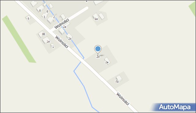 Kościelec, Wolności, 2d, mapa Kościelec