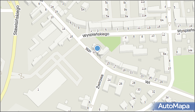 Koszalin, Wojska Polskiego, 13, mapa Koszalina