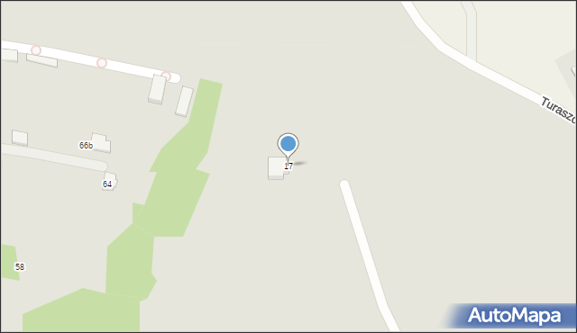 Krosno, Wójtowicza Franciszka, 17, mapa Krosna