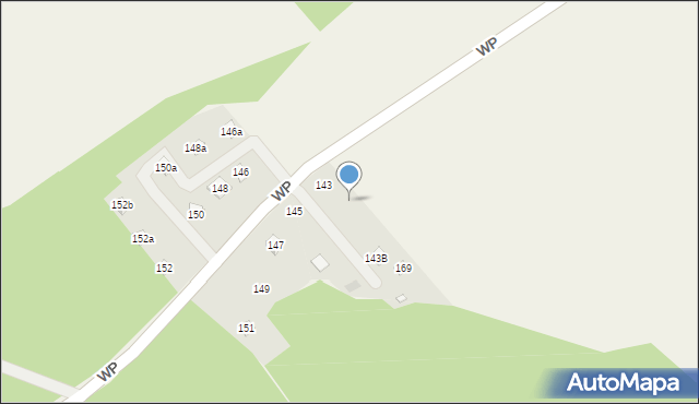 Kuligów, Wojska Polskiego, 143a, mapa Kuligów