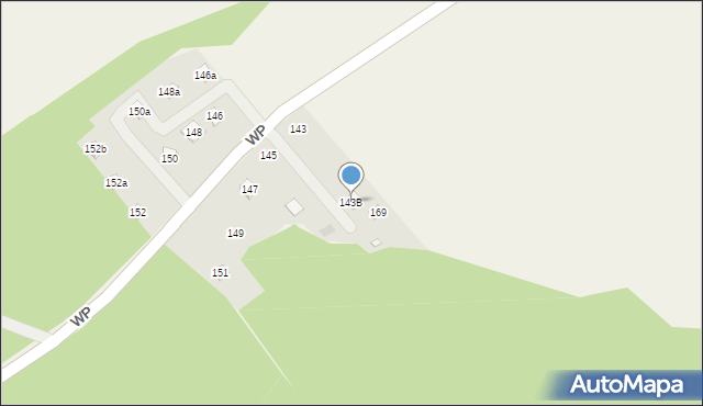 Kuligów, Wojska Polskiego, 143B, mapa Kuligów