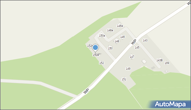 Kuligów, Wojska Polskiego, 152a, mapa Kuligów