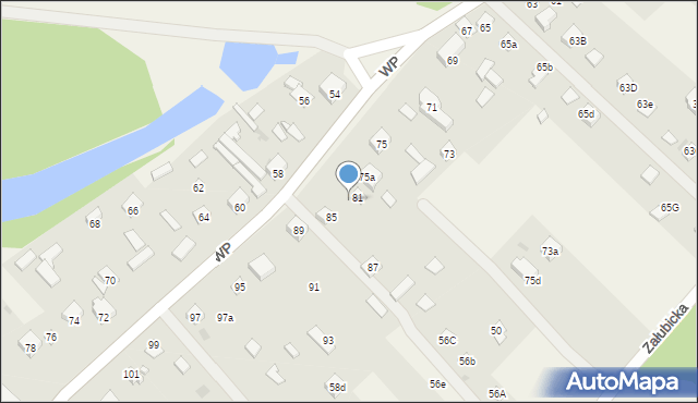 Kuligów, Wojska Polskiego, 83, mapa Kuligów