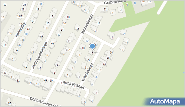 Latchorzew, Wójcickiego Kazimierza, 7, mapa Latchorzew