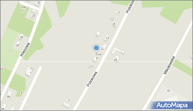 Łaziska Górne, Wodociągowa, 23a, mapa Łaziska Górne