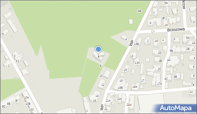 Łeba, Wojska Polskiego, 6, mapa Łeba