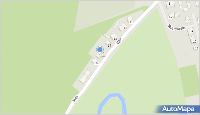 Łobez, Wojska Polskiego, 16a, mapa Łobez