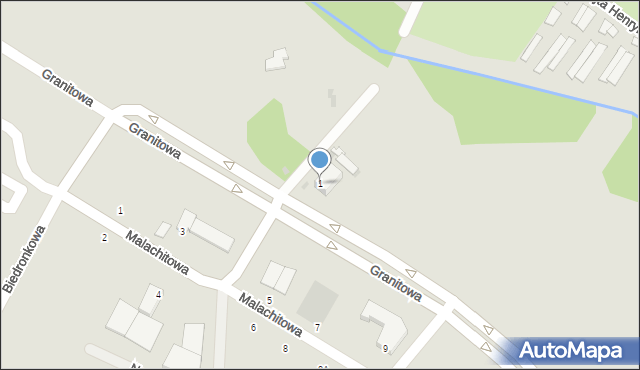 Lubin, Wójta Henryka, 1, mapa Lubin