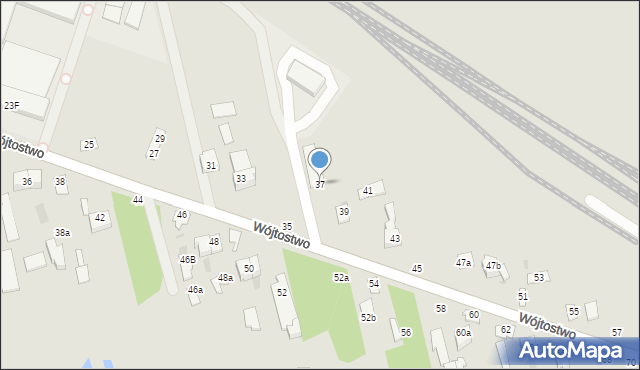 Łuków, Wójtostwo, 37, mapa Łuków