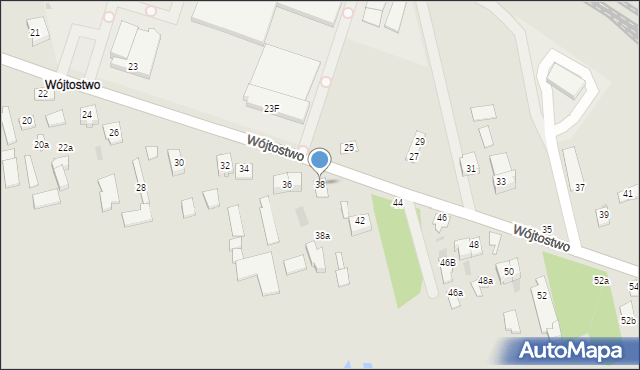 Łuków, Wójtostwo, 40, mapa Łuków