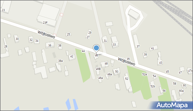 Łuków, Wójtostwo, 46, mapa Łuków