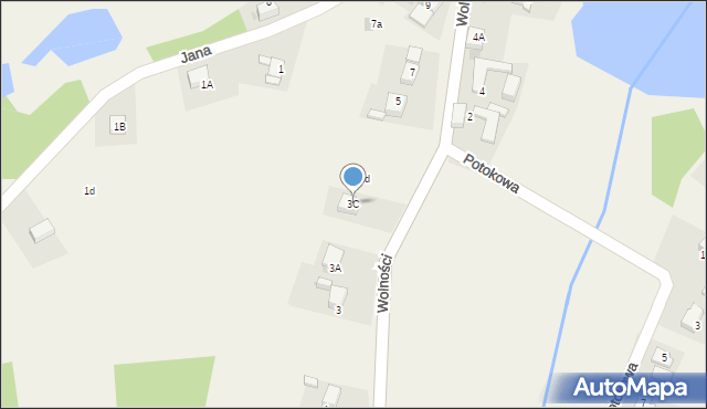 Łuków Śląski, Wolności, 3C, mapa Łuków Śląski
