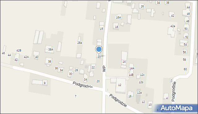 Macierzysz, Wojska Polskiego, 13, mapa Macierzysz