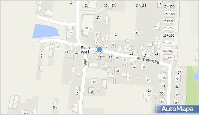 Macierzysz, Wojska Polskiego, 18, mapa Macierzysz