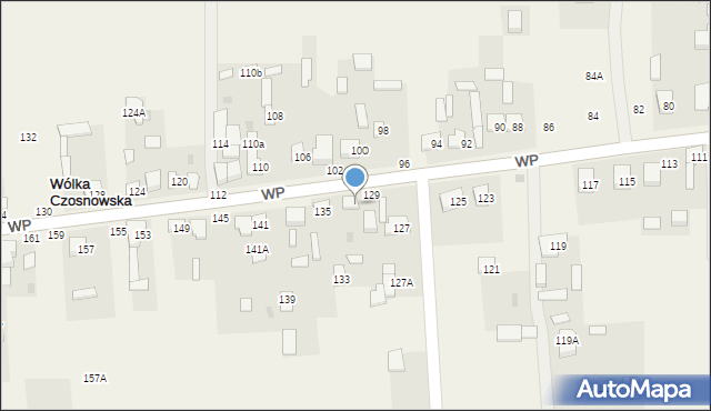 Małocice, Wojska Polskiego, 131, mapa Małocice