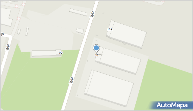 Mielec, Wojska Polskiego, 16, mapa Mielca