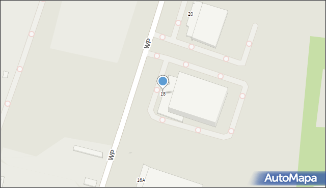 Mielec, Wojska Polskiego, 18, mapa Mielca