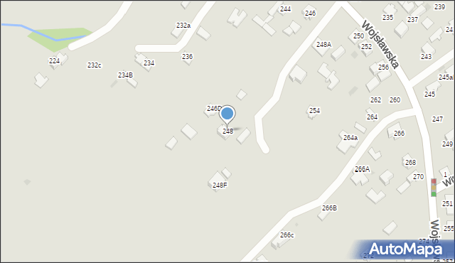 Mielec, Wojsławska, 248, mapa Mielca