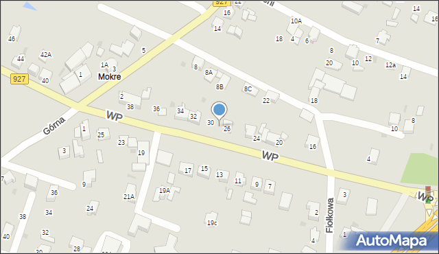 Mikołów, Wojska Polskiego, 28, mapa Mikołów