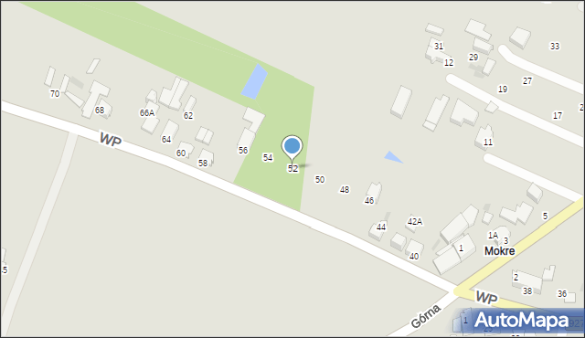 Mikołów, Wojska Polskiego, 52, mapa Mikołów