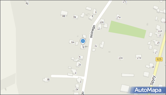 Mikołów, Wolnego Konstantego, 6, mapa Mikołów