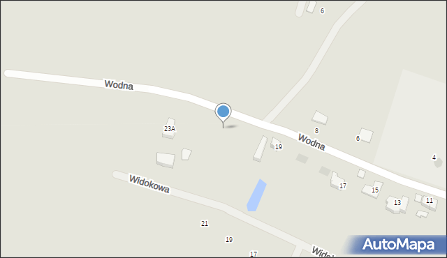 Mirsk, Wodna, 21, mapa Mirsk