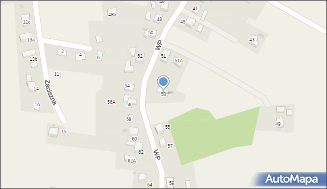 Mnich, Wojska Polskiego, 53, mapa Mnich