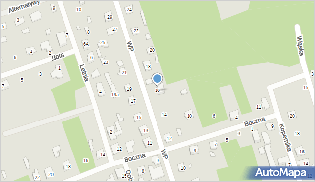 Mrozy, Wojska Polskiego, 16, mapa Mrozy